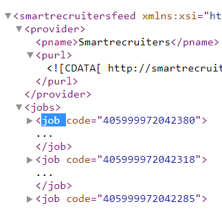 Smartrecruiters XML Context Example